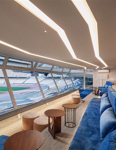 VIP suites of the Main Olympic Stadium