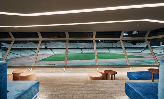 VIP suites of the Main Olympic Stadium