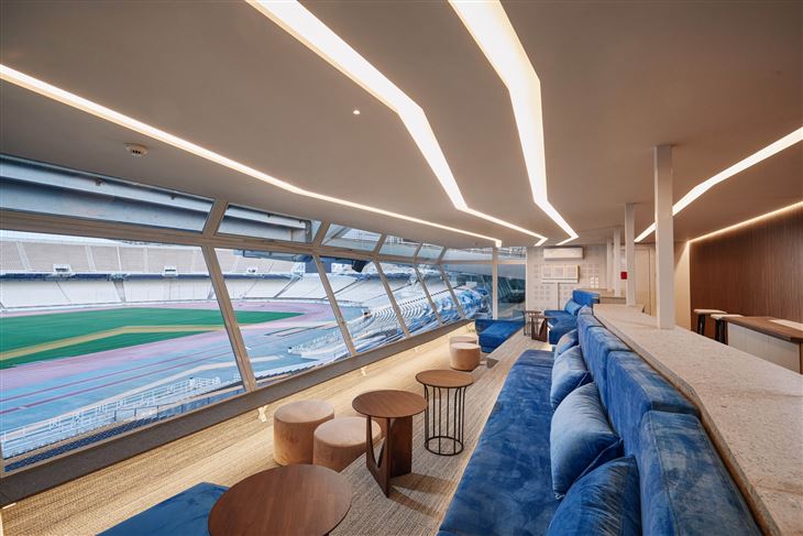 VIP suites of the Main Olympic Stadium
