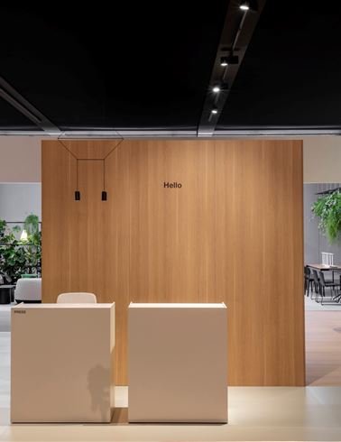 Kristalia booth at Salone del Mobile 2019