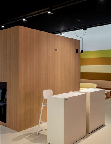 Kristalia booth at Salone del Mobile 2019