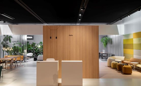 Kristalia booth at Salone del Mobile 2019
