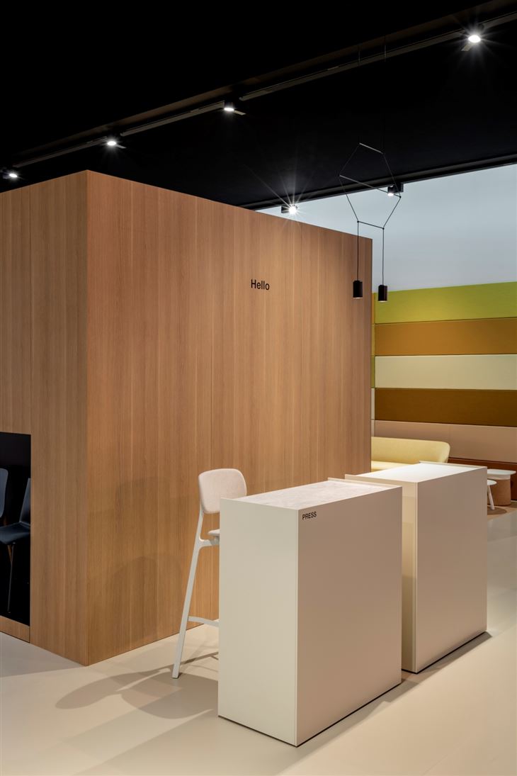 Kristalia booth at Salone del Mobile 2019