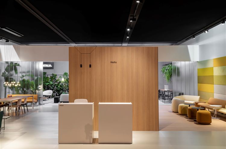 Kristalia booth at Salone del Mobile 2019