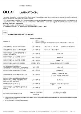 LAMINATO CPL